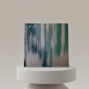 Tôle Acier Emaillé - Pluie