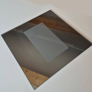 Verre TV Mirroir - Dark