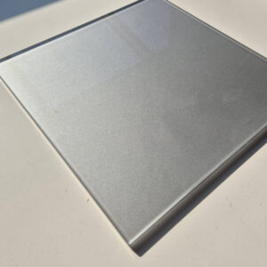 Verre Extra Blanc Laque Mate Ral 9006