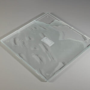 Verre Extra Blanc Sablé Sam Safran