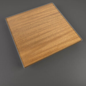 PP Plaqué Acajou Vernis mat