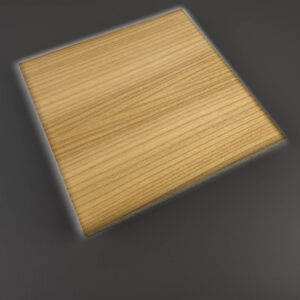 PP Plaqué Orme Vernis mat