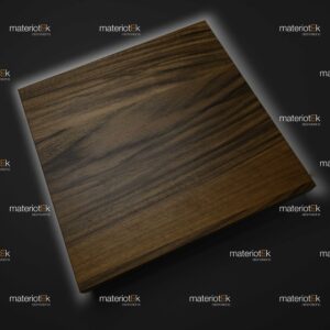 PP Plaqué  Noyer Européen Vernis mat