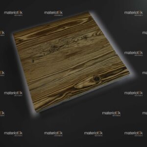 3 plis vieux bois taillé à la hache brulé au soleil