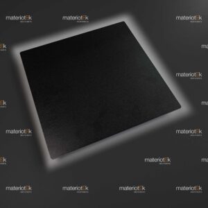 Tôle Acier Décor Noir