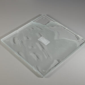 Verre Extra Blanc Sablé Sam Safran