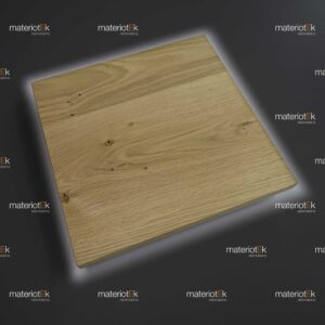 PP Plaqué Chêne rustique petits noeuds Vernis mat