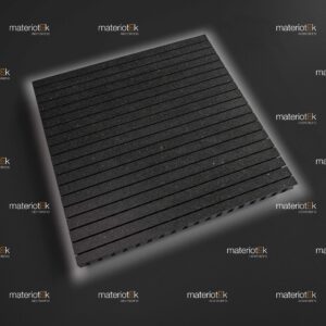 Topakustik lames valchromat (acoustique) Gris Vernis mat