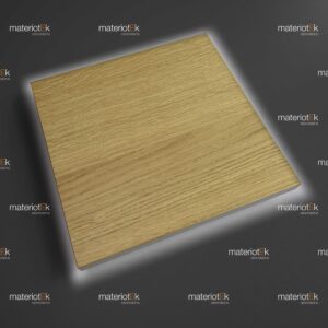 Valchromat gris clair plaqué Chêne Vernis mat