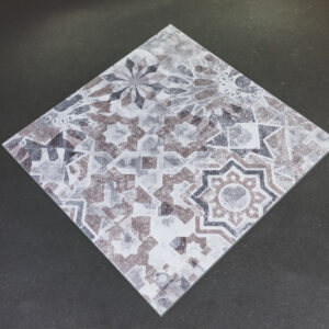 Fd de niche (cdf plaqué) gris Lino retro 2576